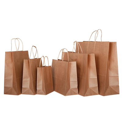 China Supplier Colored Kraft Paper Gift Shopping Bag Manufactures